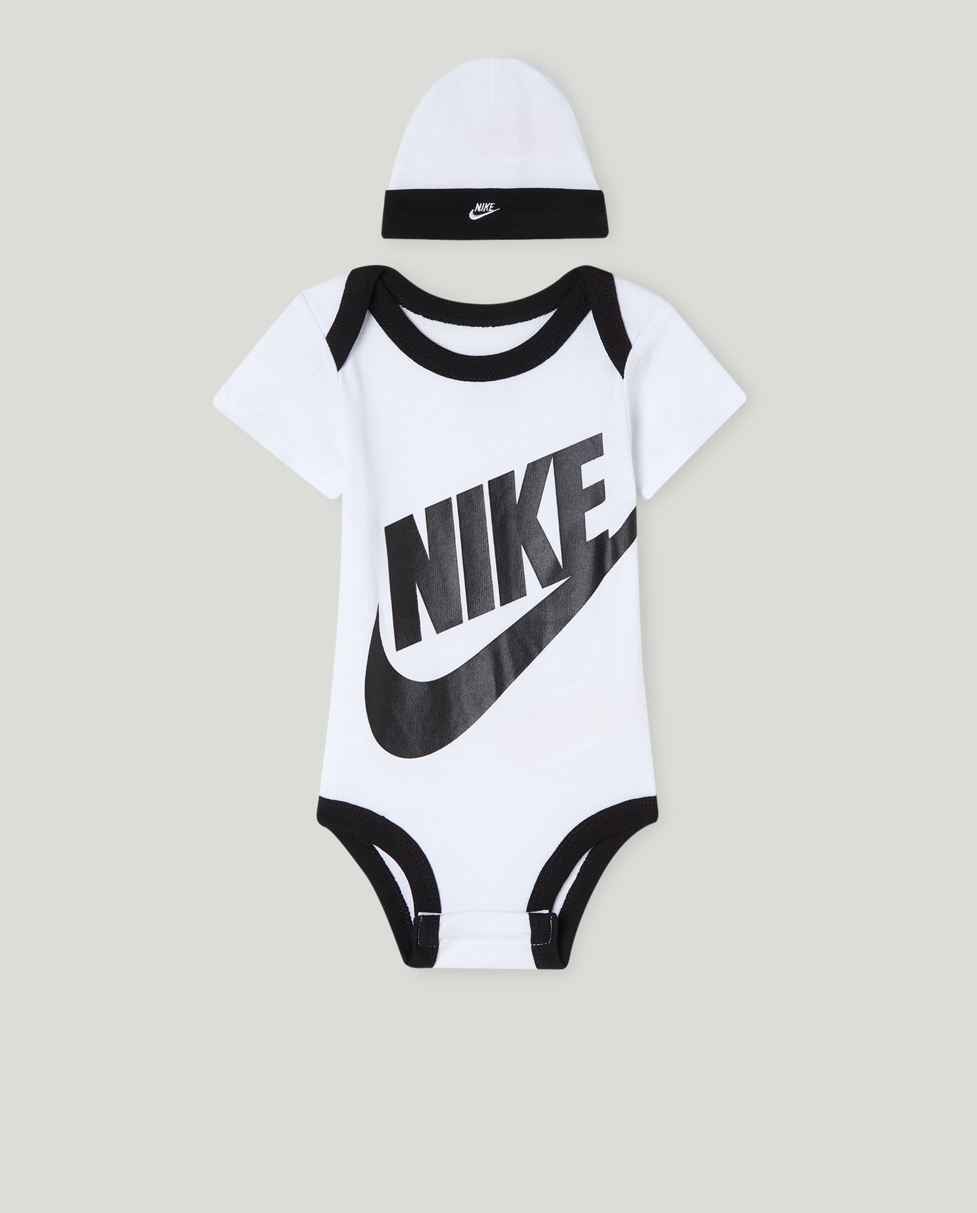 Conjunto de 3 Peças de Bebé - Branco Nike Branco-2