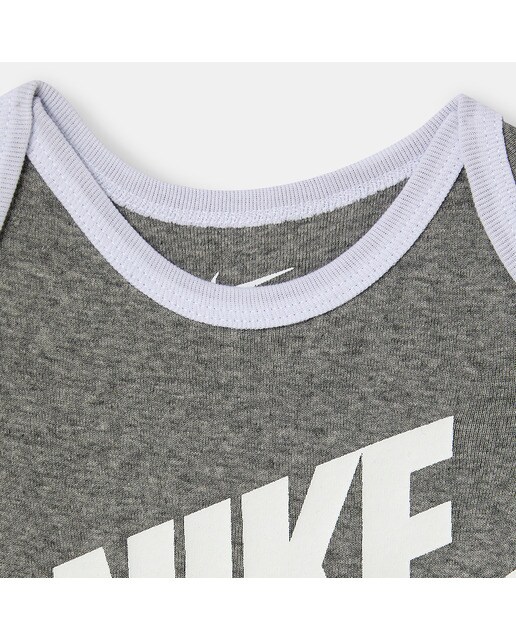 Conjunto de 3 Peças de Bebé - Cinzento Nike Cinzento-6