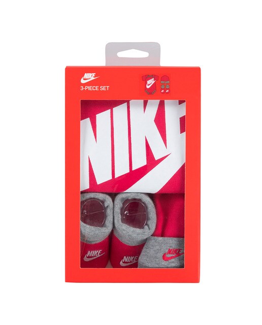 Conjunto de 3 Peças de Bebé - Rosado Nike Rosa-7