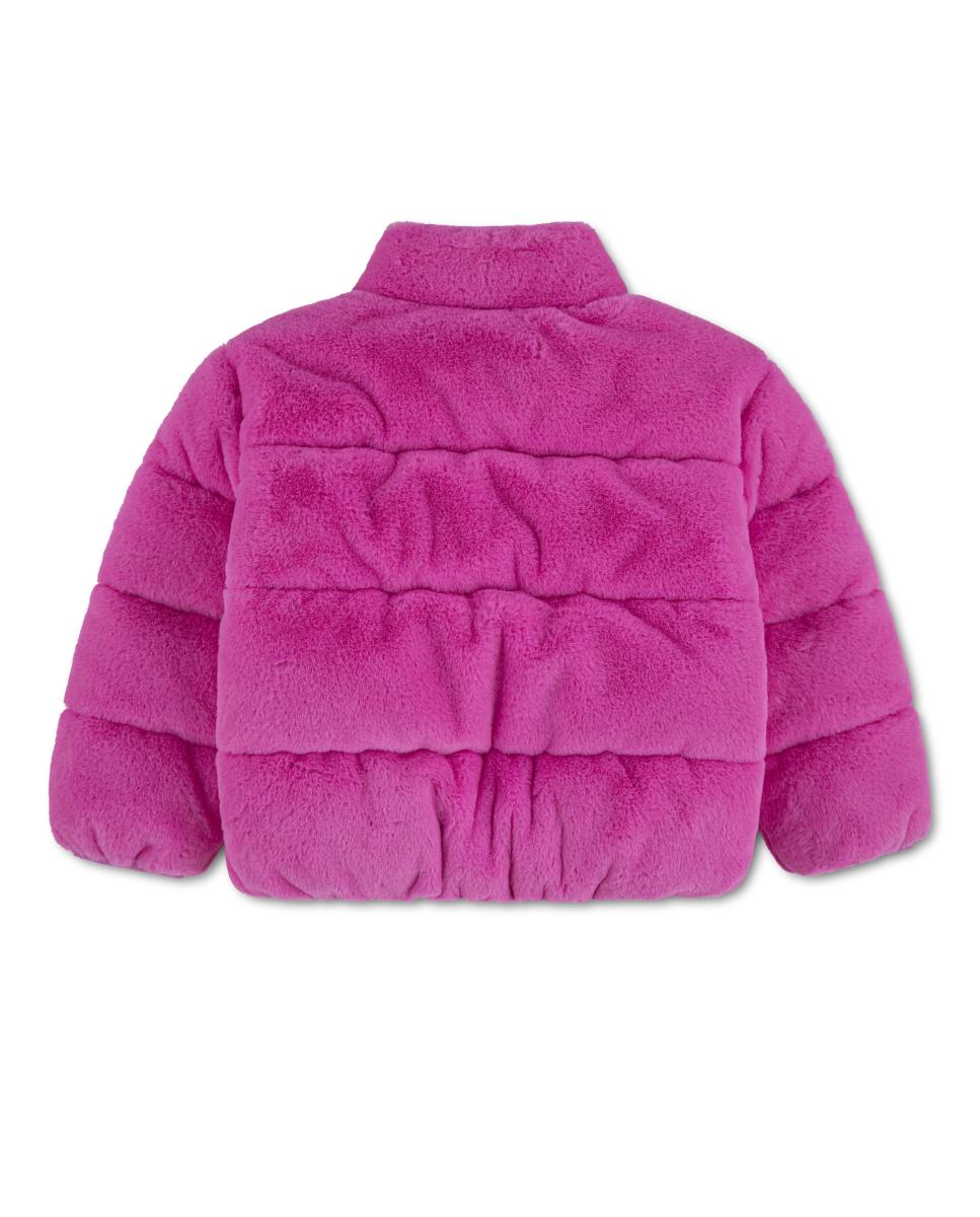 Casaco Acolchoado em Polipele Nike Rosa-2