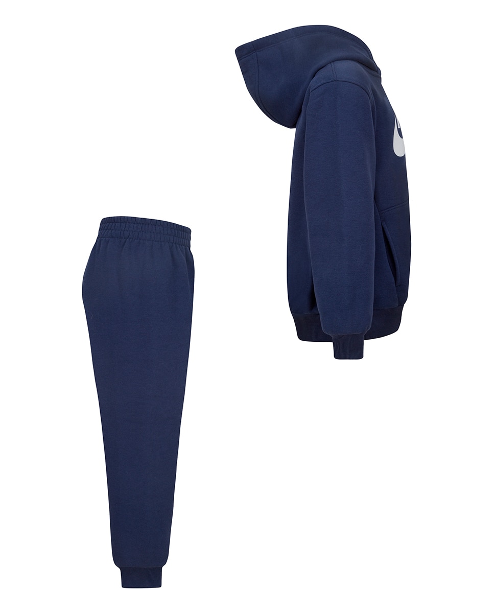 Conjunto de sudadera con capucha y pantalón para niño - Nike - Azul Azul-7
