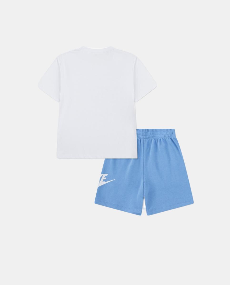 Conjunto de camiseta y pantalones cortos Nike Club - Azul Azul-2