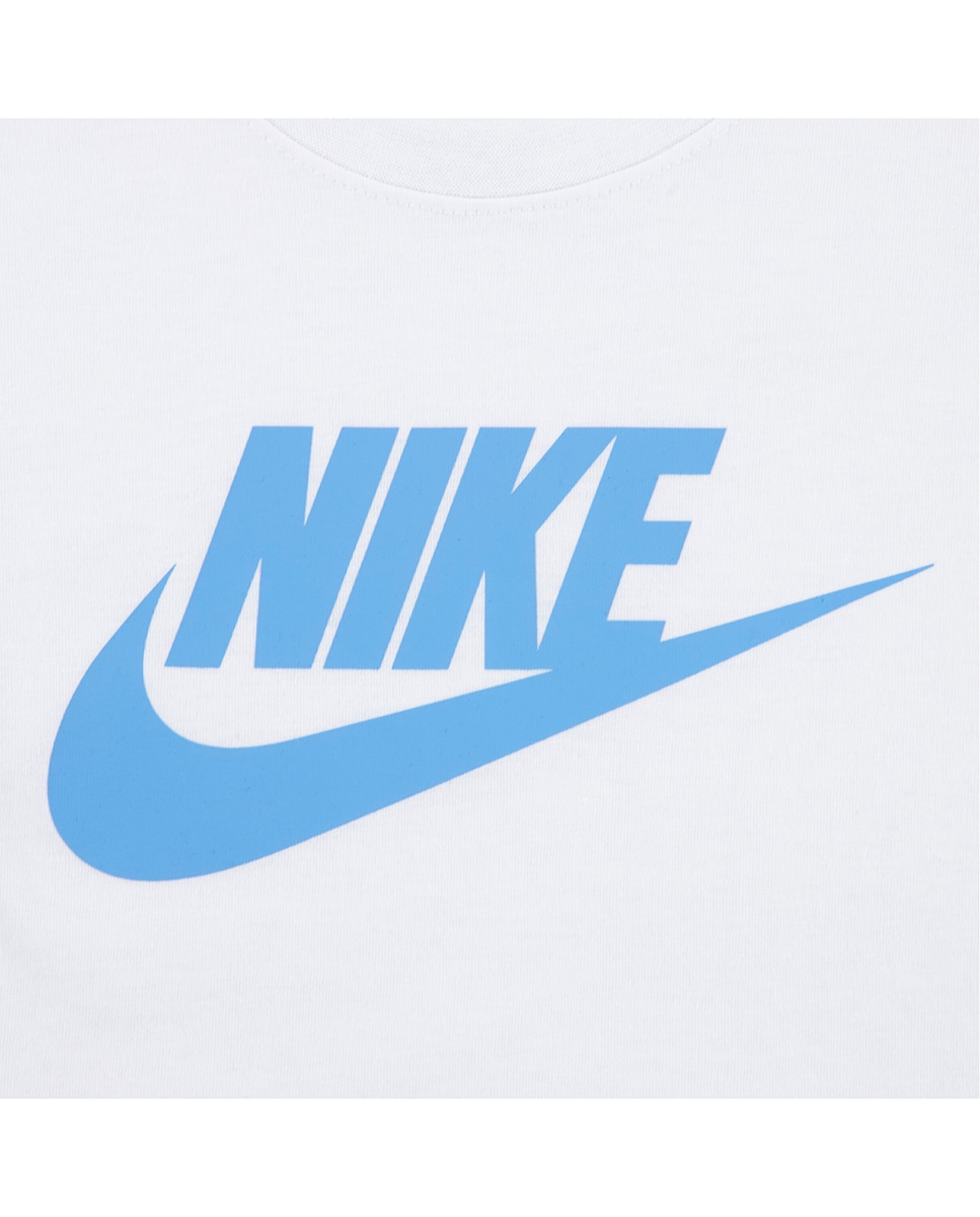 Conjunto de camiseta y pantalones cortos Nike Club - Azul Azul-3