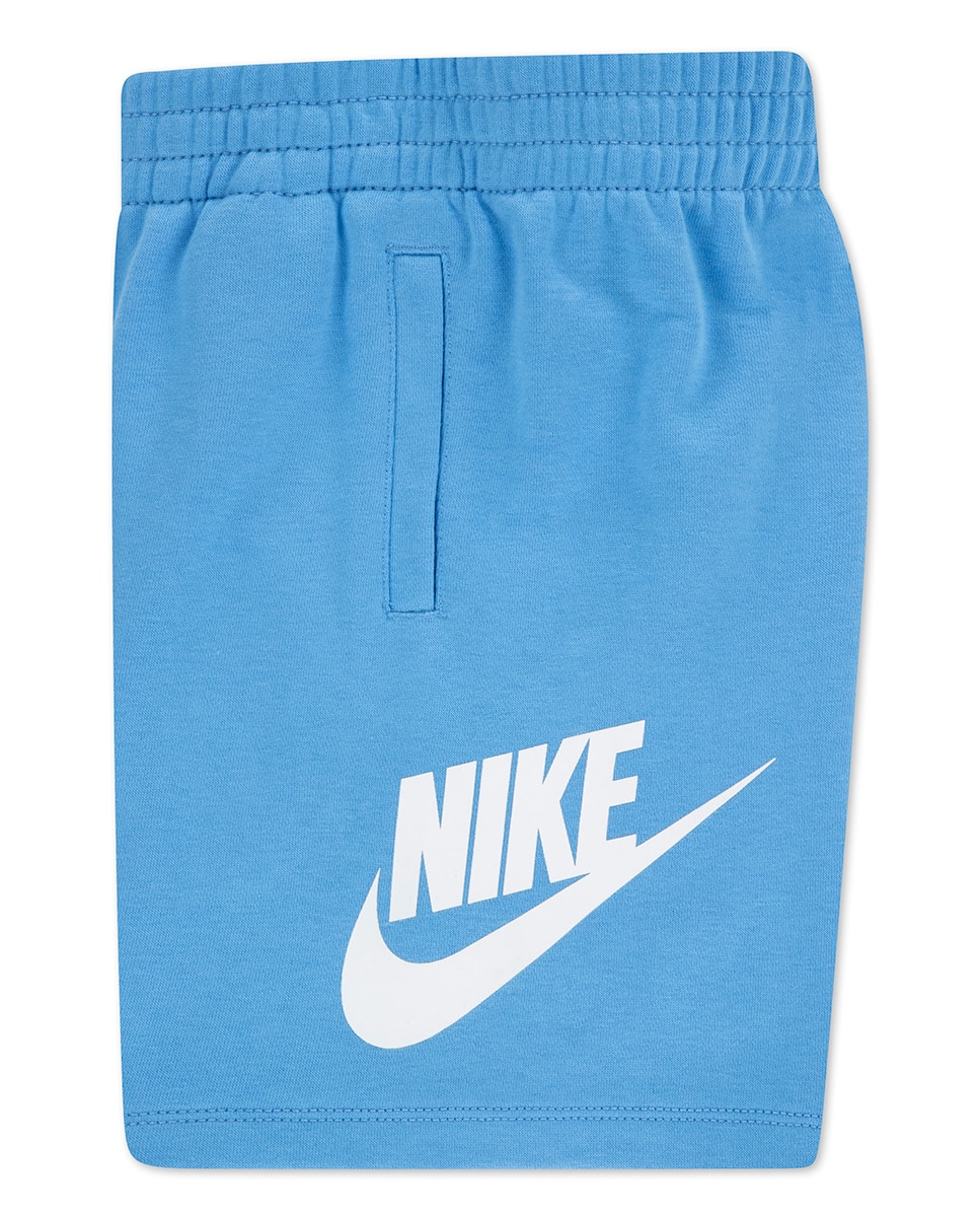 Conjunto de camiseta y pantalones cortos Nike Club - Azul Azul-4