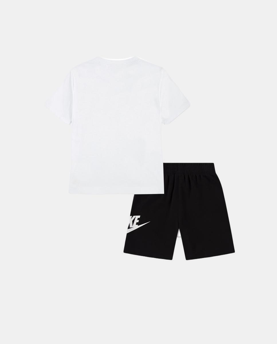 Conjunto de T-shirt e Calções Club Nike Preto-2