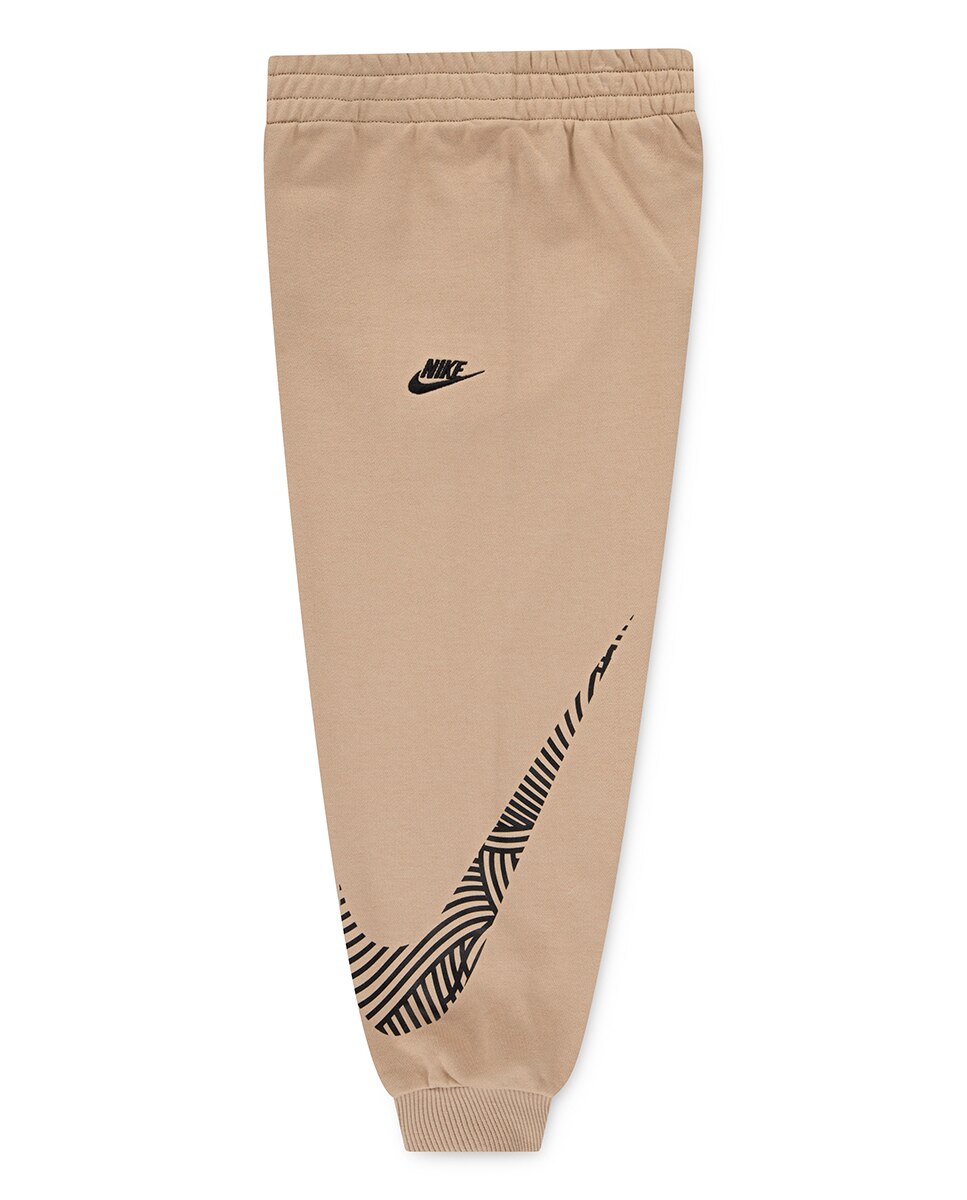 Conjunto de Duas Peças Sportswear "In The Zone" de Jersey Extra Grande de Felpa Francesa Nike Castanho-3