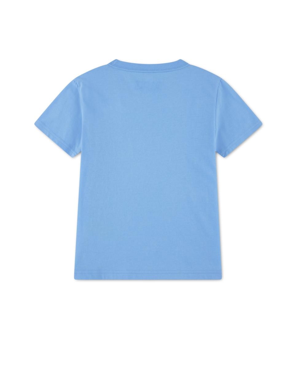 T-shirt Futura com Bordado Sportswear Nike Azul-2