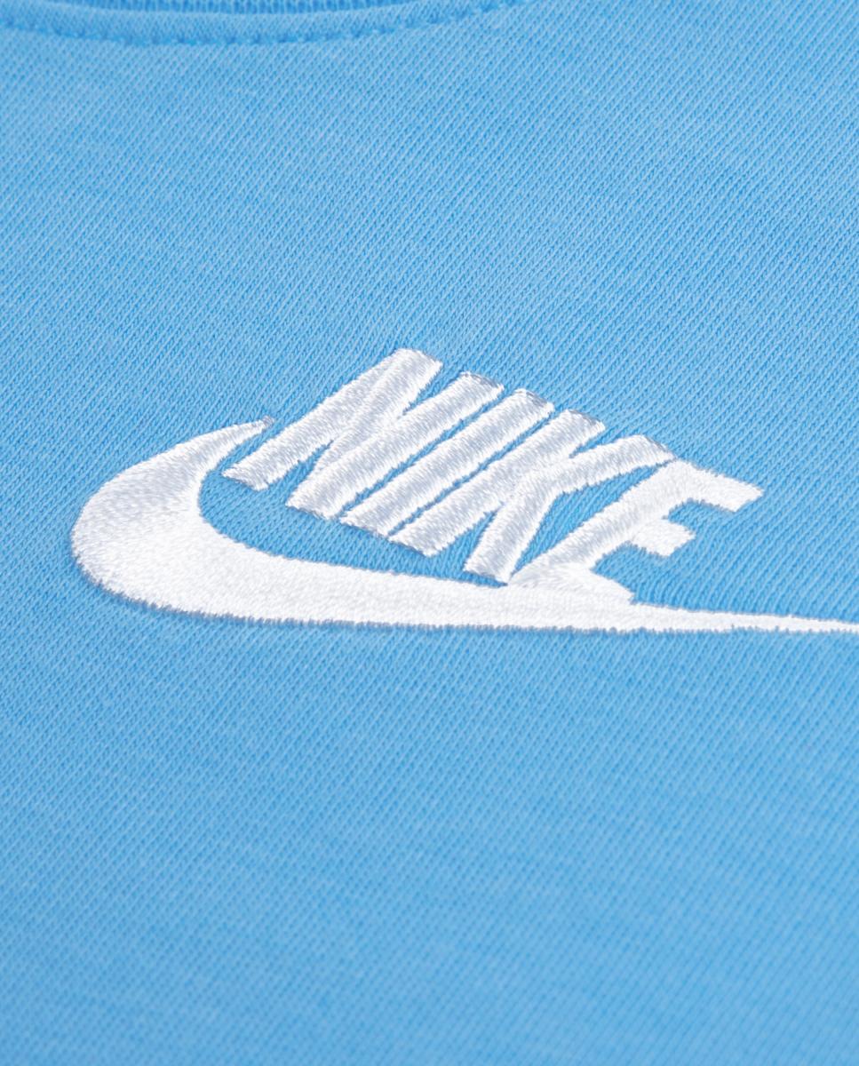 T-shirt Futura com Bordado Sportswear Nike Azul-3