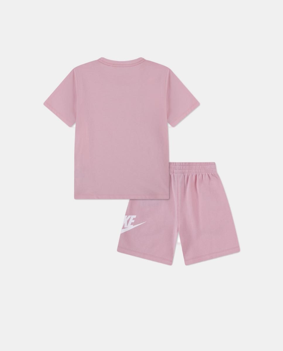 Conjunto de T-shirt e Calções Club Rosa-2