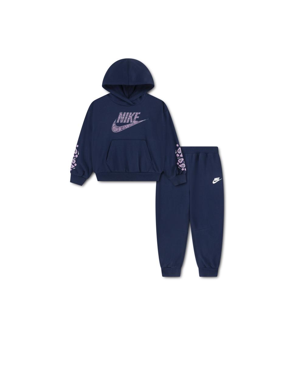 Imagem 0 de Conjunto de Sweatshirt com Capuz e Calças Desportivas Retro French Terry