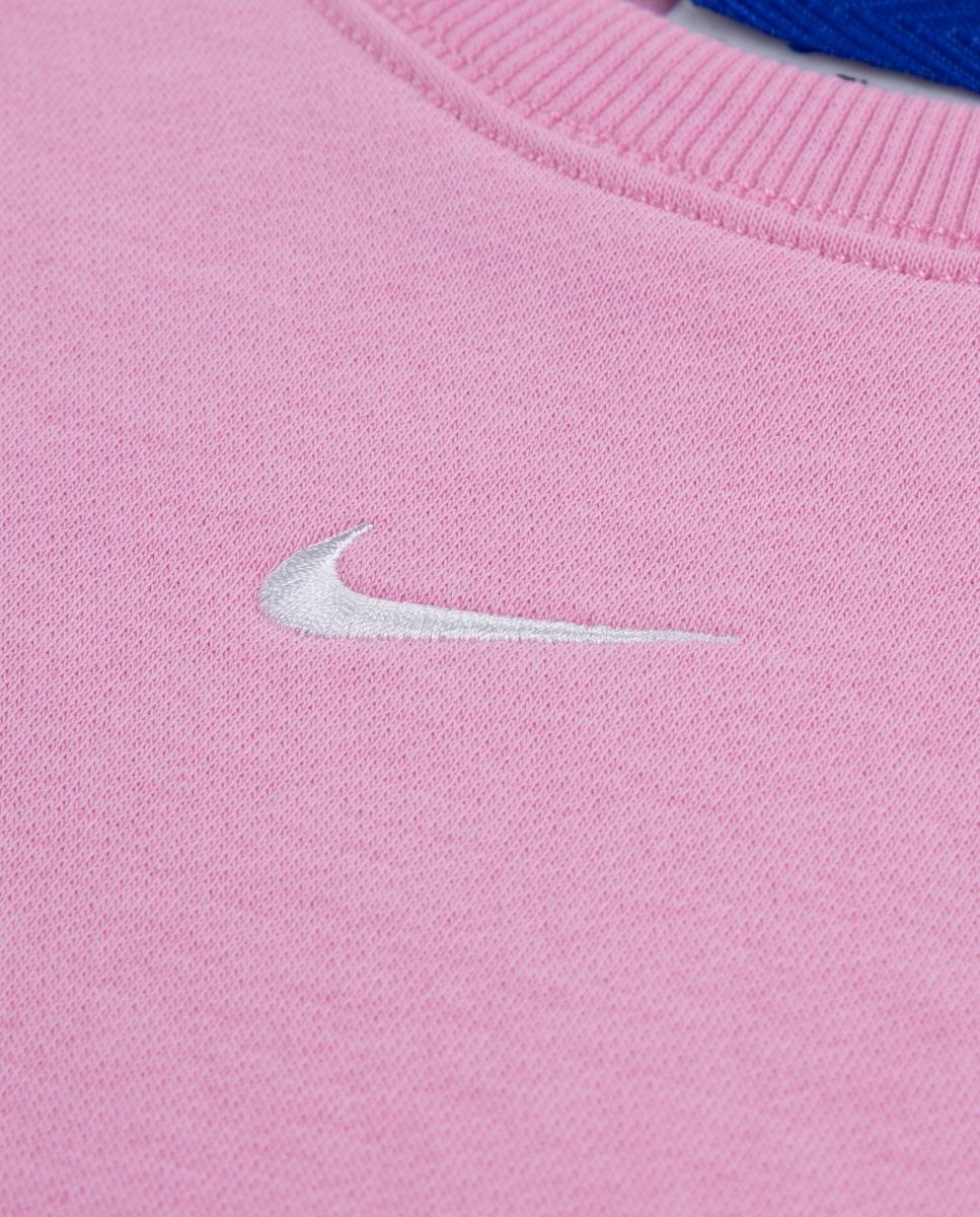 Sweatshirt de Forro Polar Extra Grande Sportswear Rosa-3