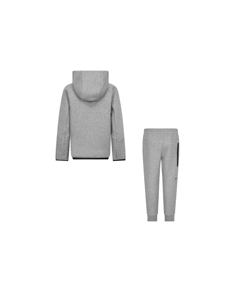 Conjunto polar con cremallera de arriba abajo Nike Tech de niño - Gris Gris-2