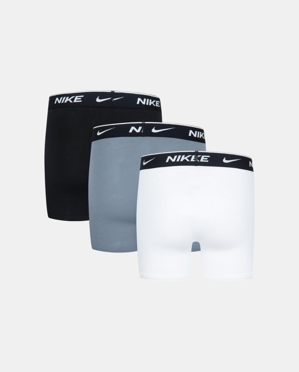 Boxers Everyday Cotton Solid (Pack de 3) Preto-2