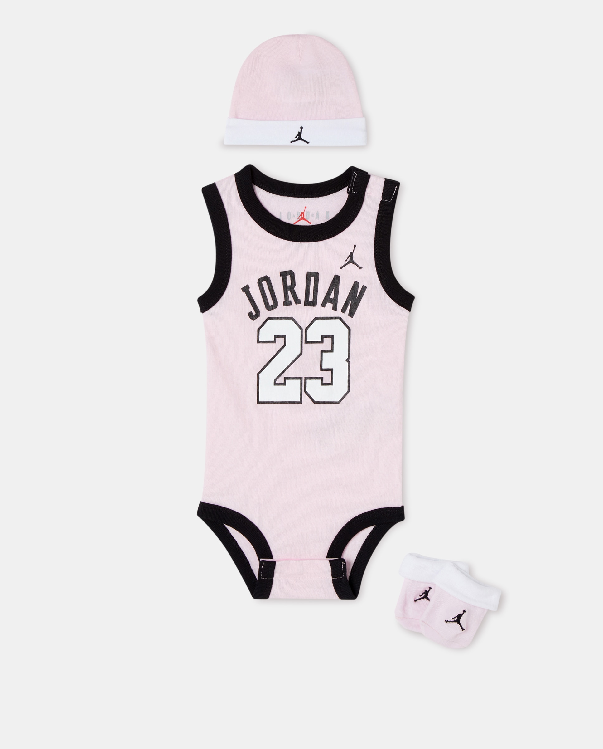Conjunto de 3 Peças de Bebé - Rosado Jordan Rosa-1