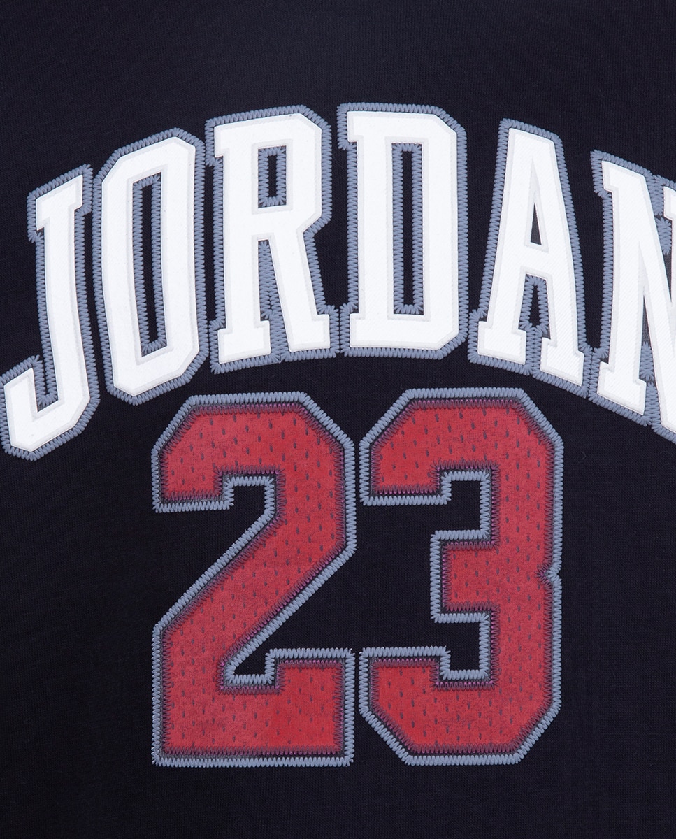 Conjunto de Camisola de Malha de 2 Peças Jordan Preto-3