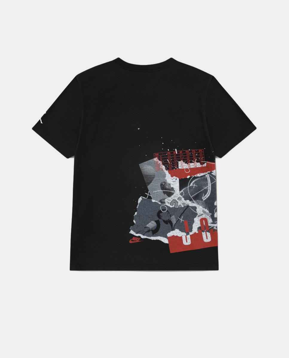 T-shirt da Lição de História da Jordan MJ Preto-2