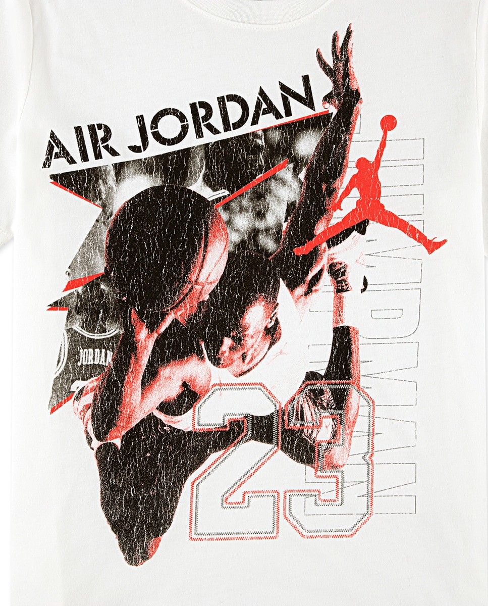 T-shirt 1984 Jordan Branco-3