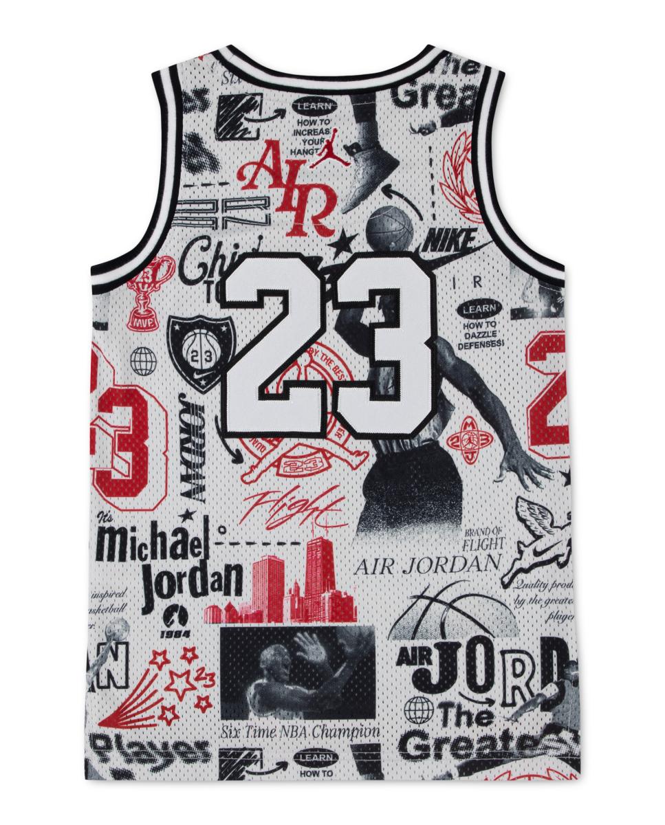 T-shirt Estampada 23 Jordan Cinzento-2