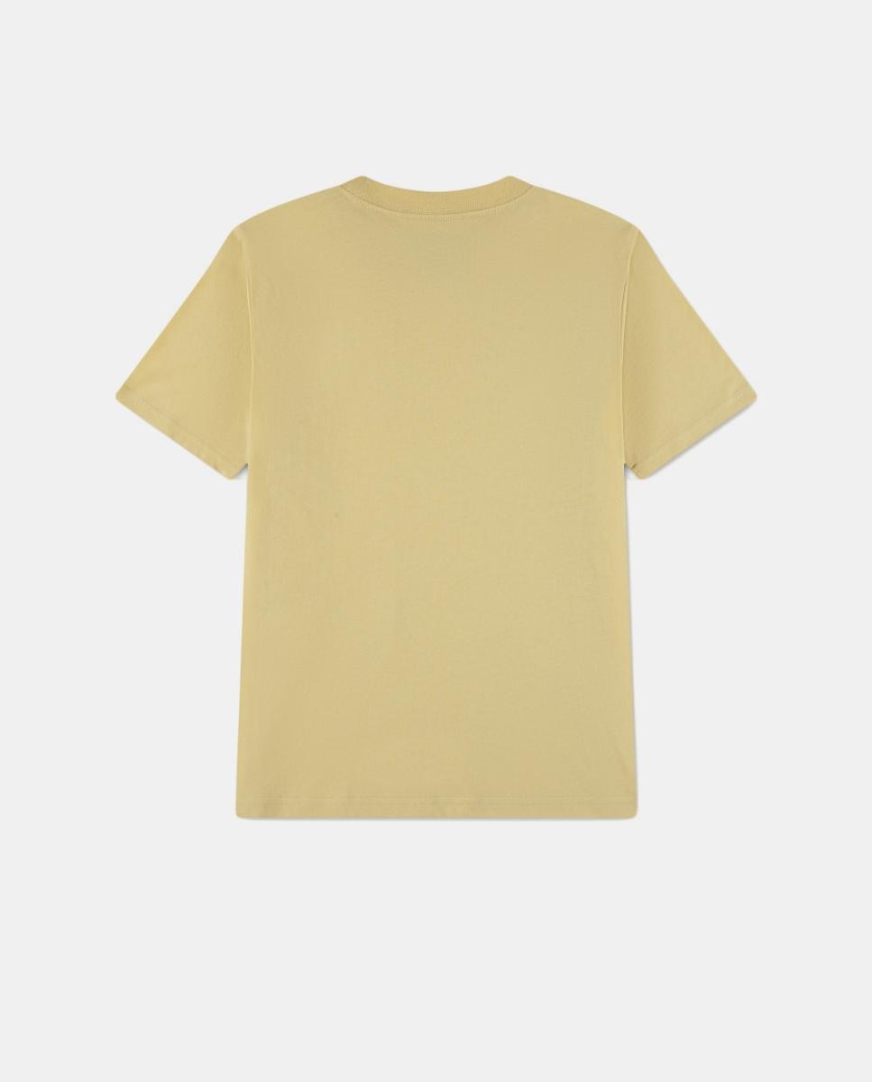 T-shirt de Manga Curta Bordada Jumpman Air Jordan Amarelo-2