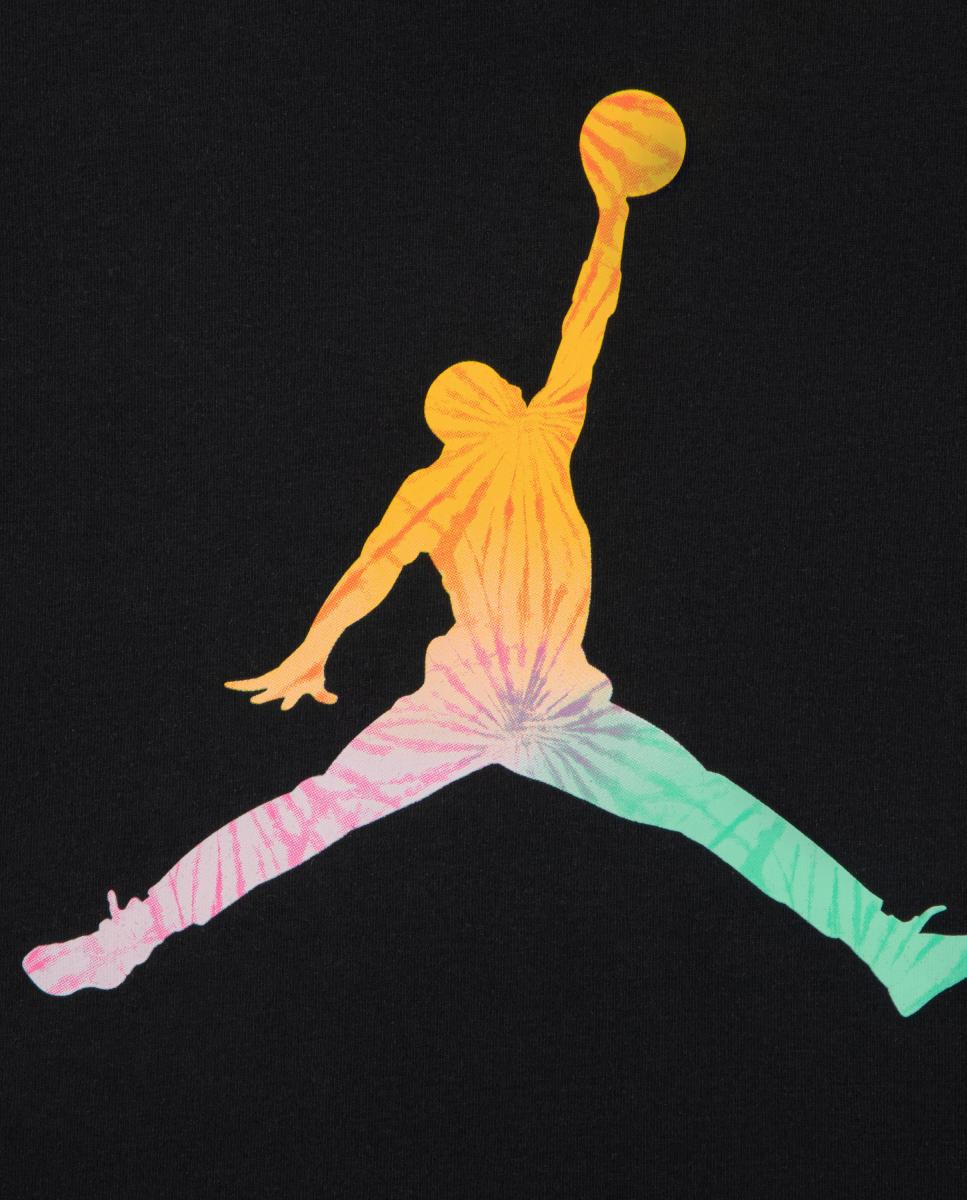 T-shirt Tie Dye Jumpman Jordan Preto-3