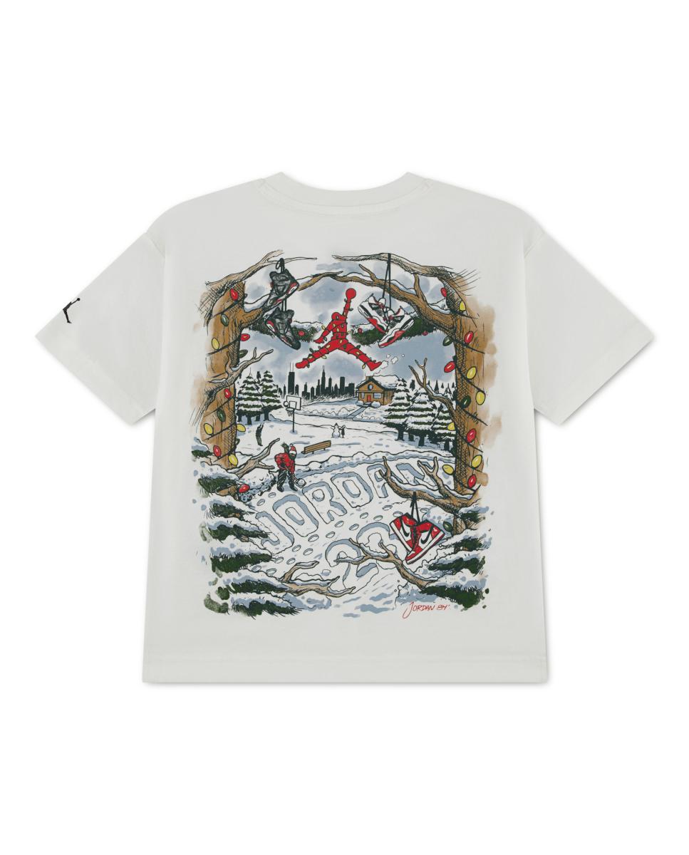 T-shirt Holiday Lights Natural-2