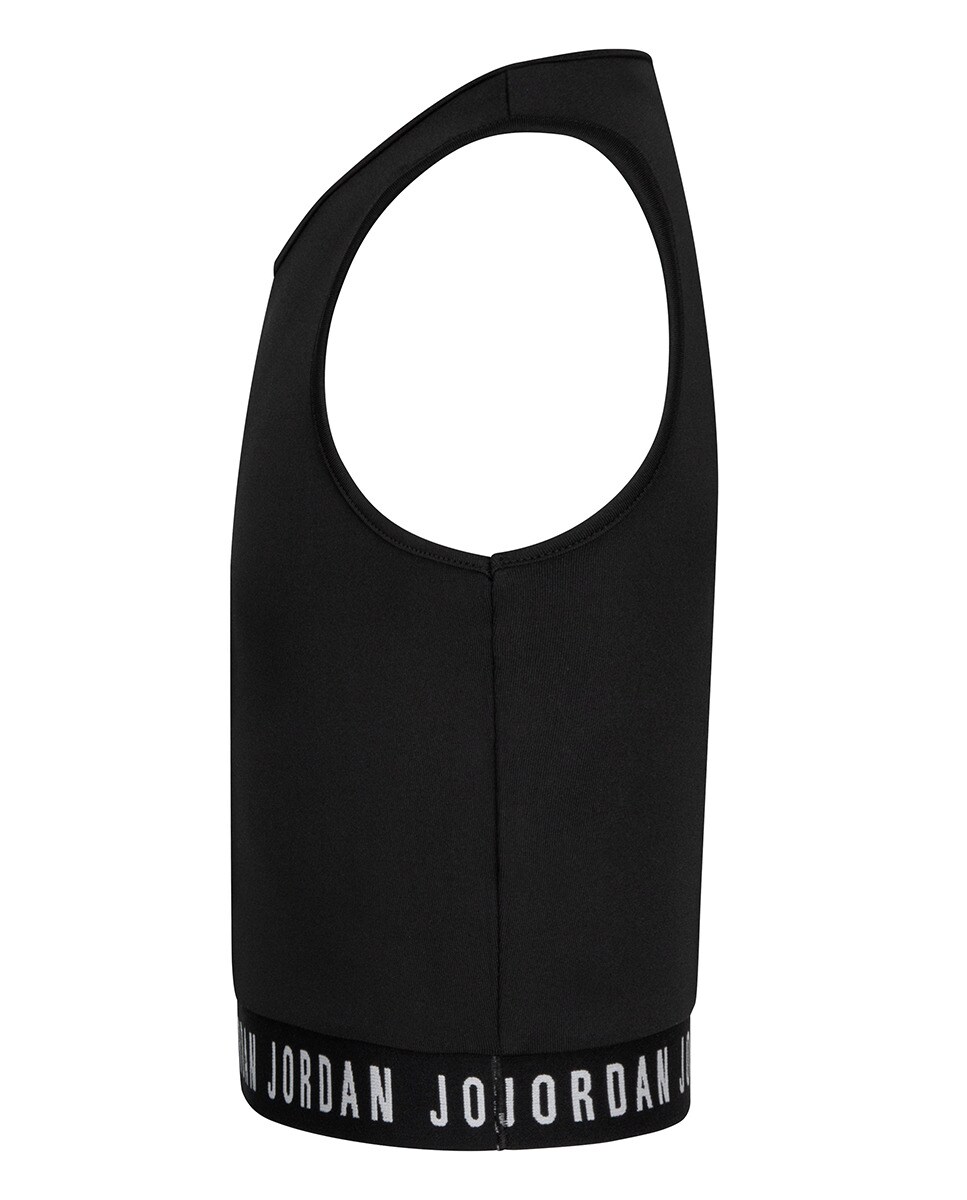 T-shirt sem Mangas - Preto Jordan Preto-3