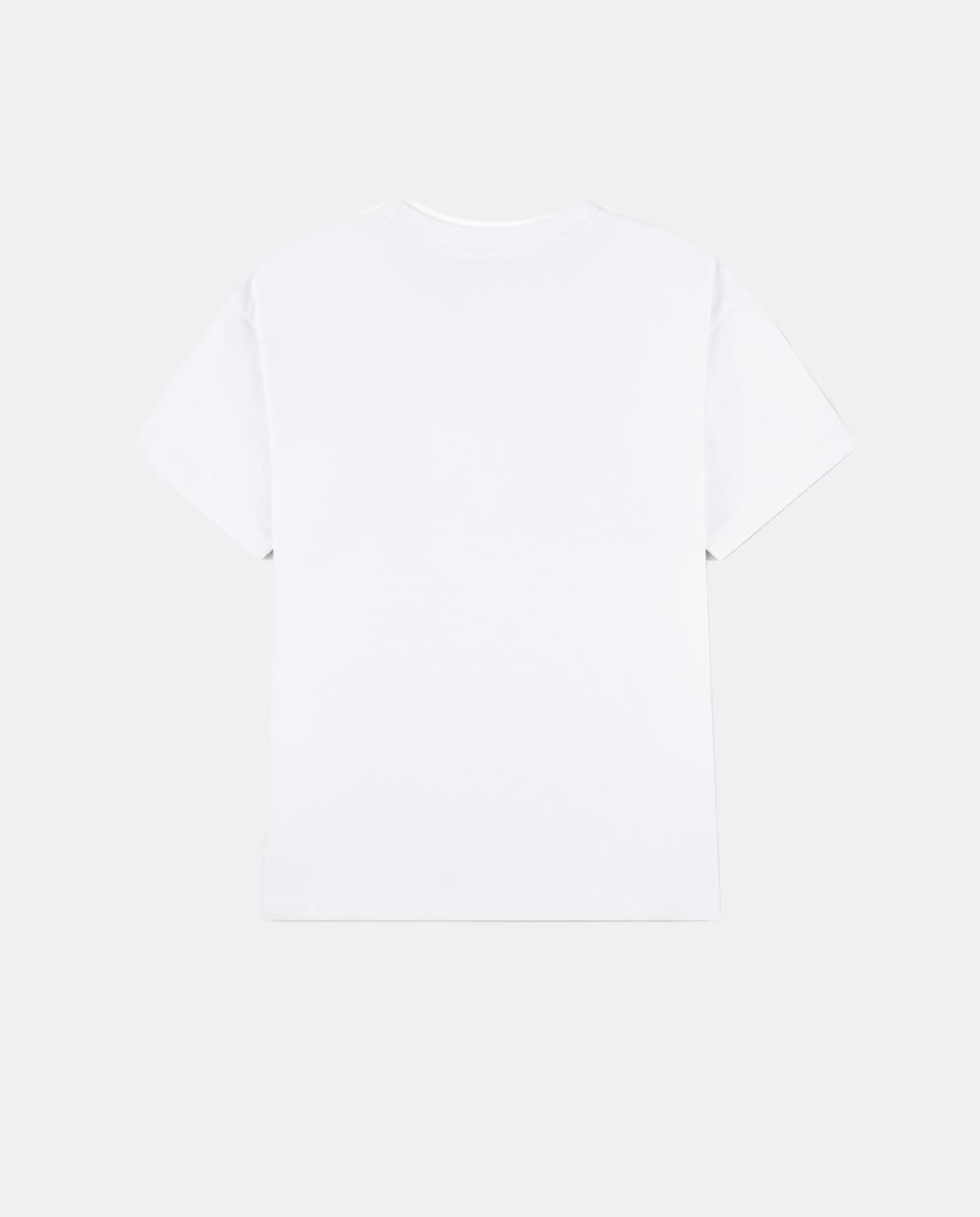 T-shirt com Desenho de Coração Jordan Branco-2