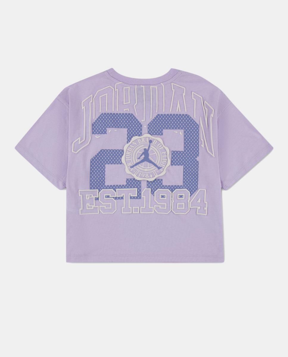 T-shirt Collegiate Jordan Roxo-2