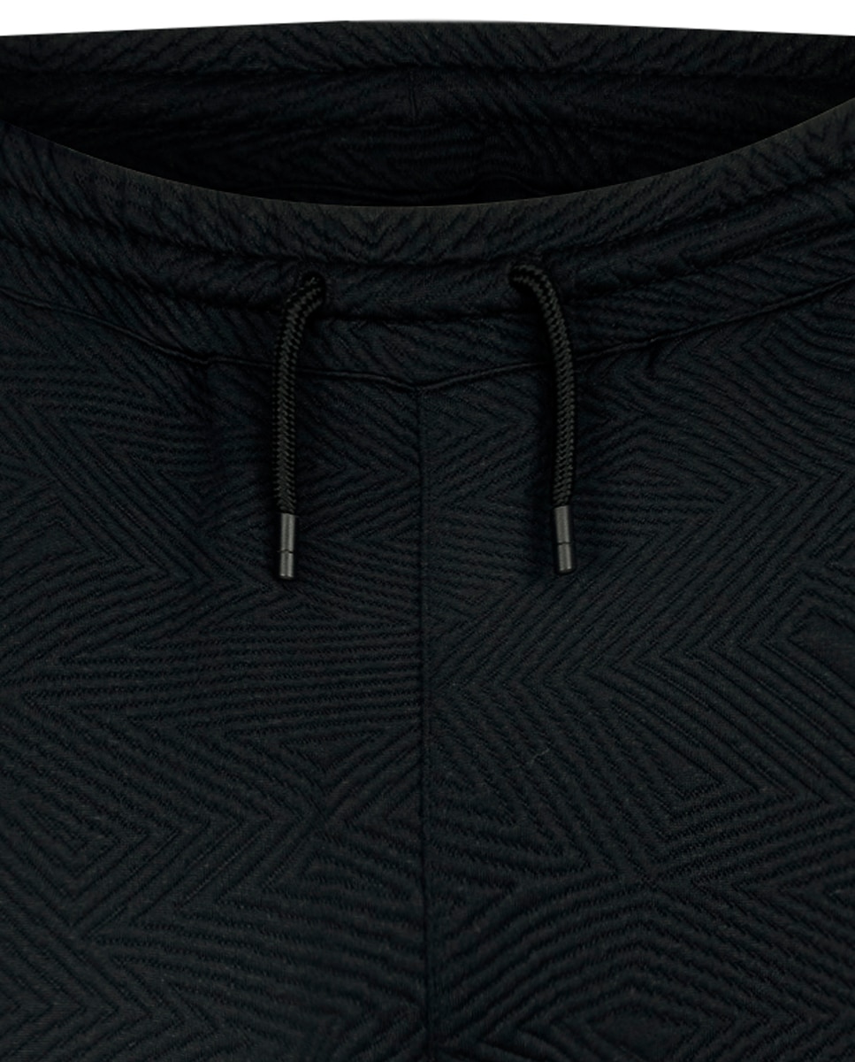 Calças MJ Sneaker School Jacquard Preto-6