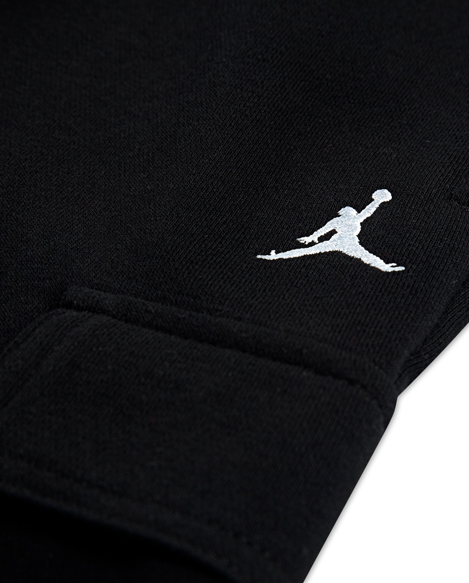 Calças Cargo de Forro Polar Brooklyn Preto-3