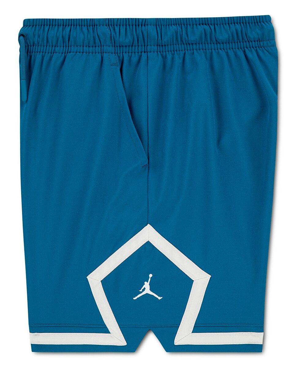 Calções MJ Dri-FIT Diamond Woven Jordan Azul-3