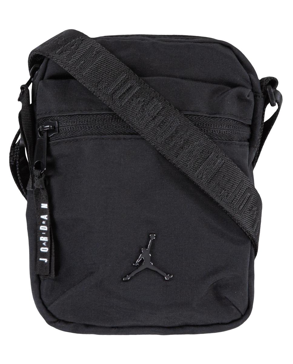 Bolso bandolera Airbone Festival Jordan - Negro Negro-1