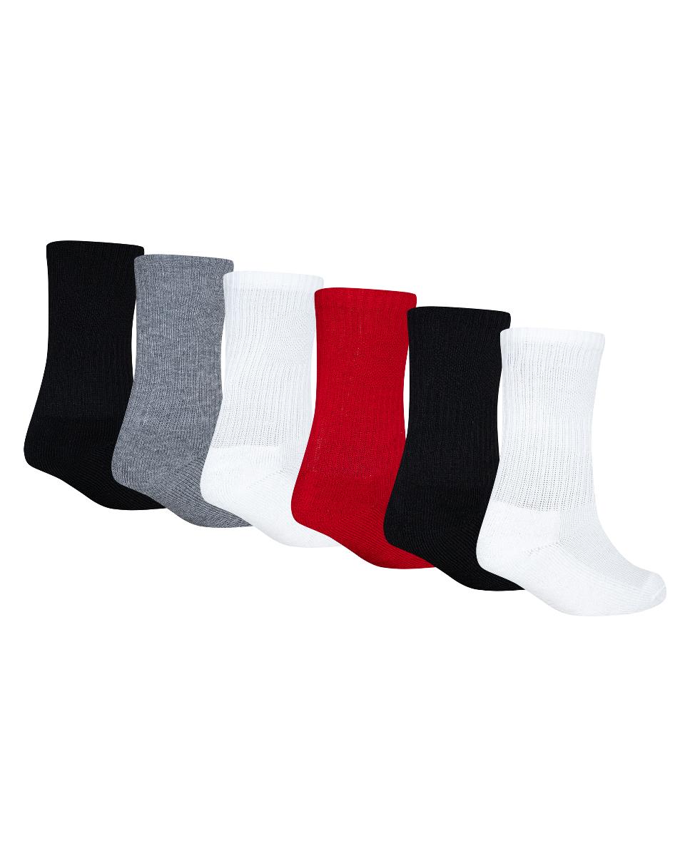 Pack de 6 Pares de Meias Everyday Essentials Unissexo Jordan Vermelho-2