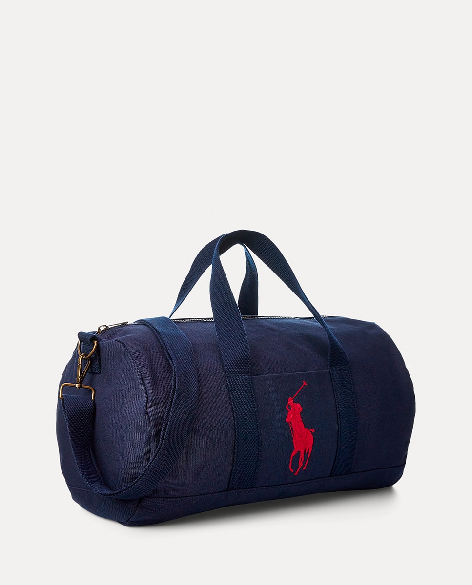 Mala com Desenho à Frente Polo Ralph Lauren Azul-marinho-3