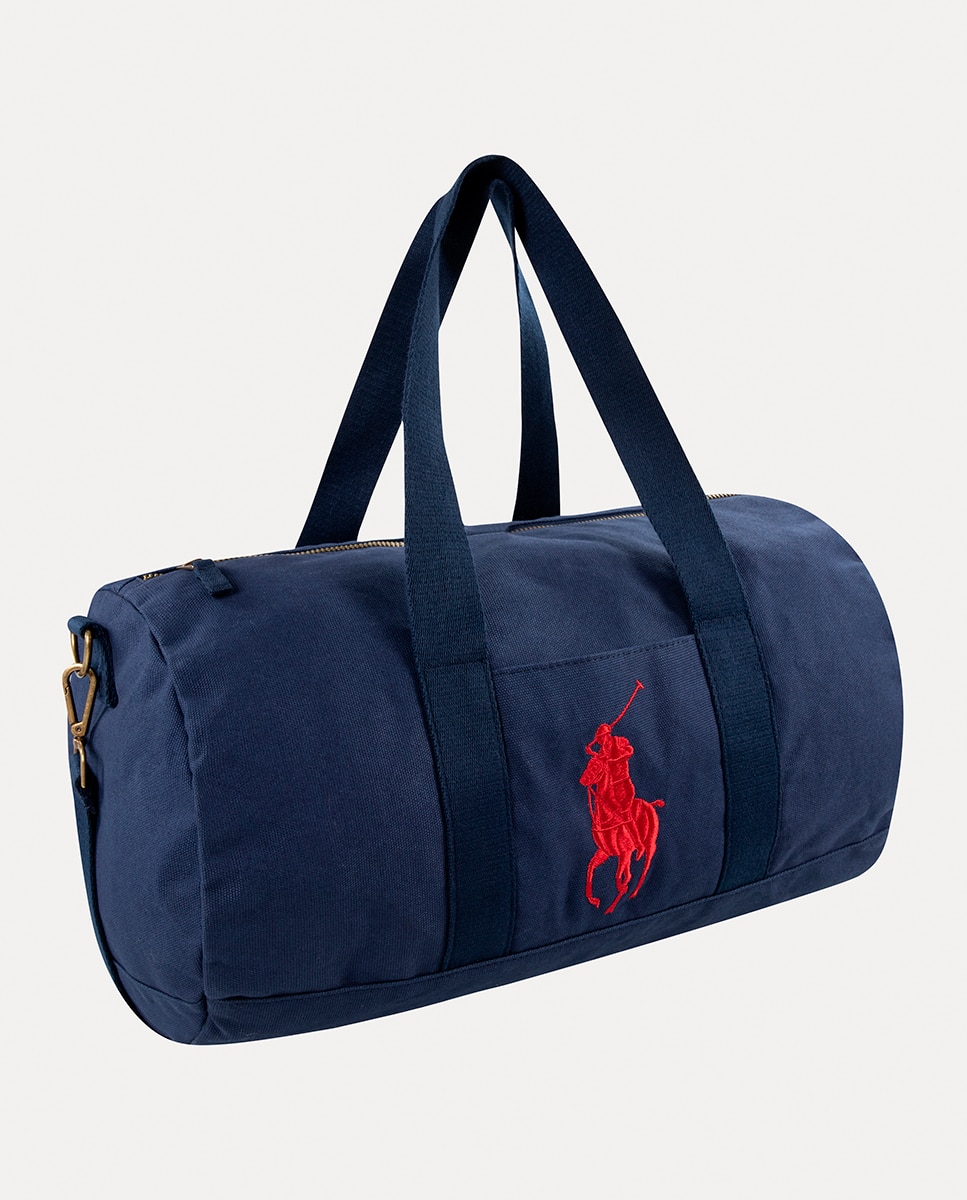 Mala com Desenho à Frente Polo Ralph Lauren Azul-marinho-6