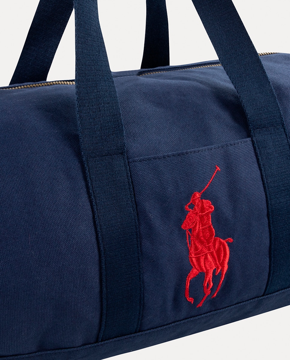 Mala com Desenho à Frente Polo Ralph Lauren Azul-marinho-7