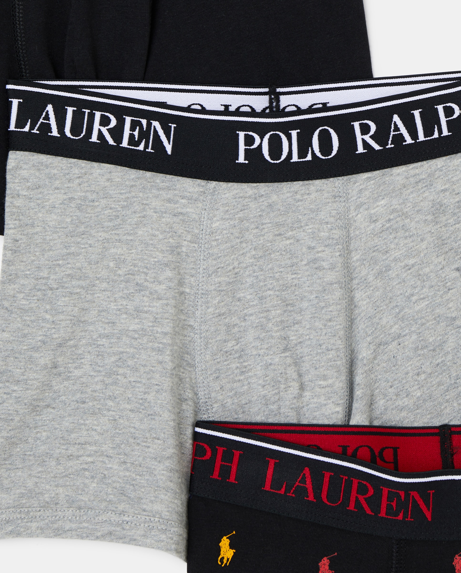 Roupa Interior com Desenho da Marca Polo Ralph Lauren Preto-3
