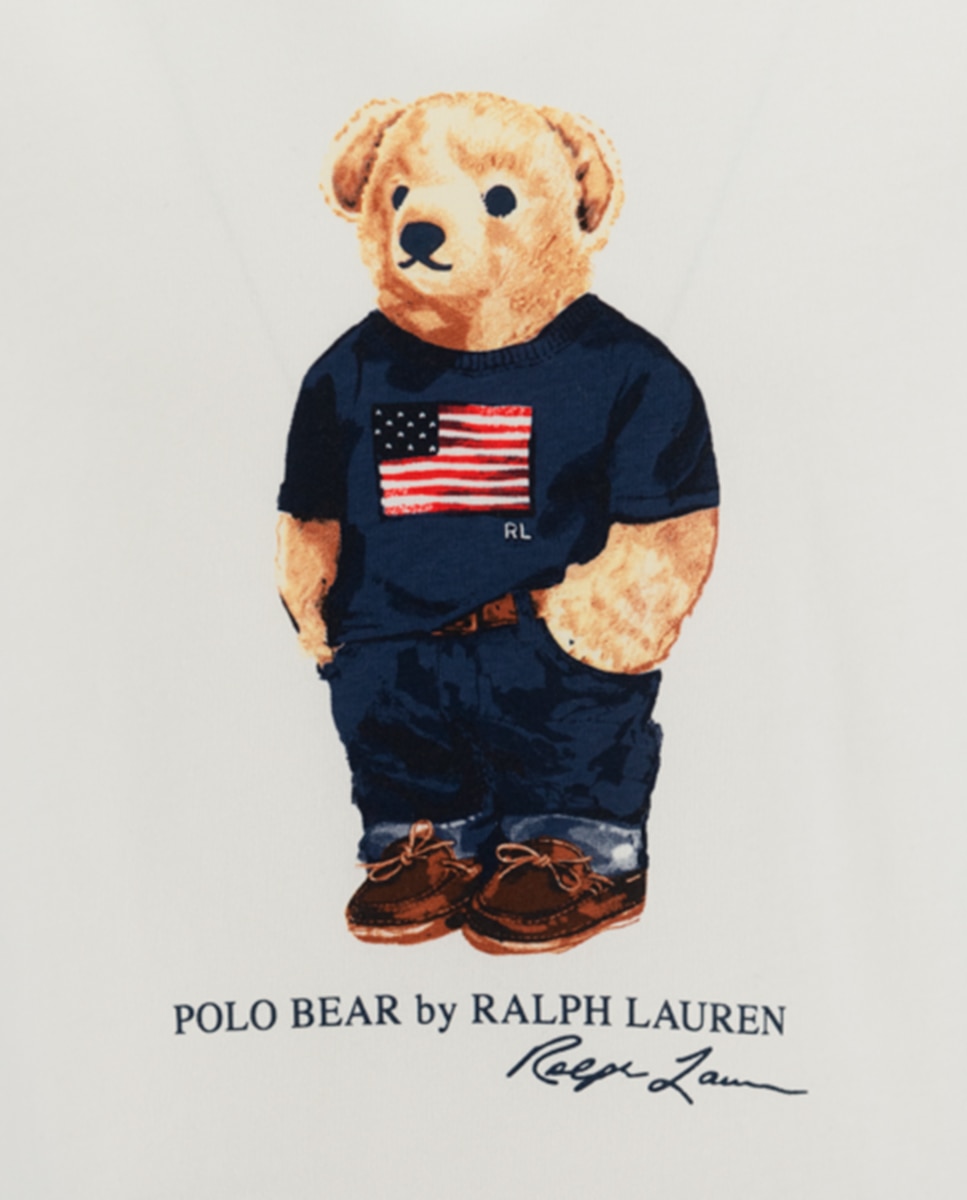 Conjunto de camiseta y pantalón corto para niño - Polo Ralph Lauren - Blanco Blanco-3
