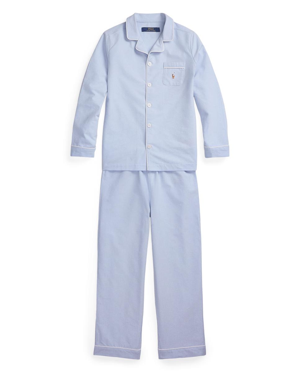 Pijama Oxford Polo Ralph Lauren Azul-1