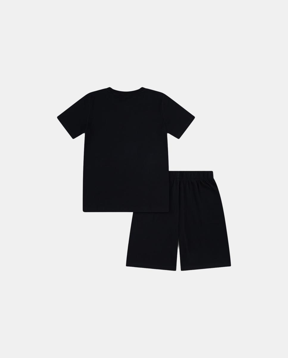 Conjunto de Dormir com T-shirt e Calções Polo Ralph Lauren Preto-2