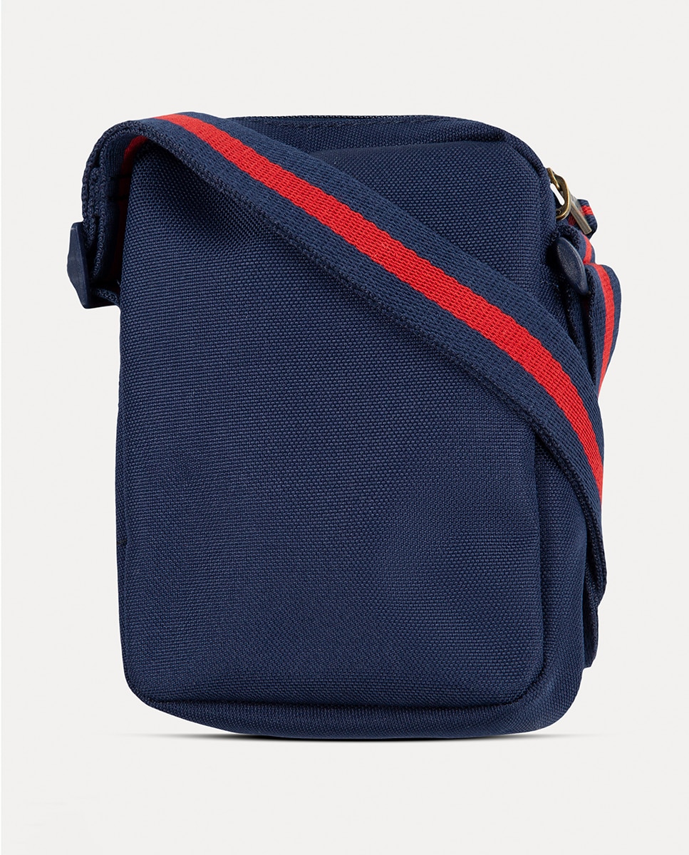 Mala com Desenho da Marca à Frente Polo Ralph Lauren Azul-marinho-2