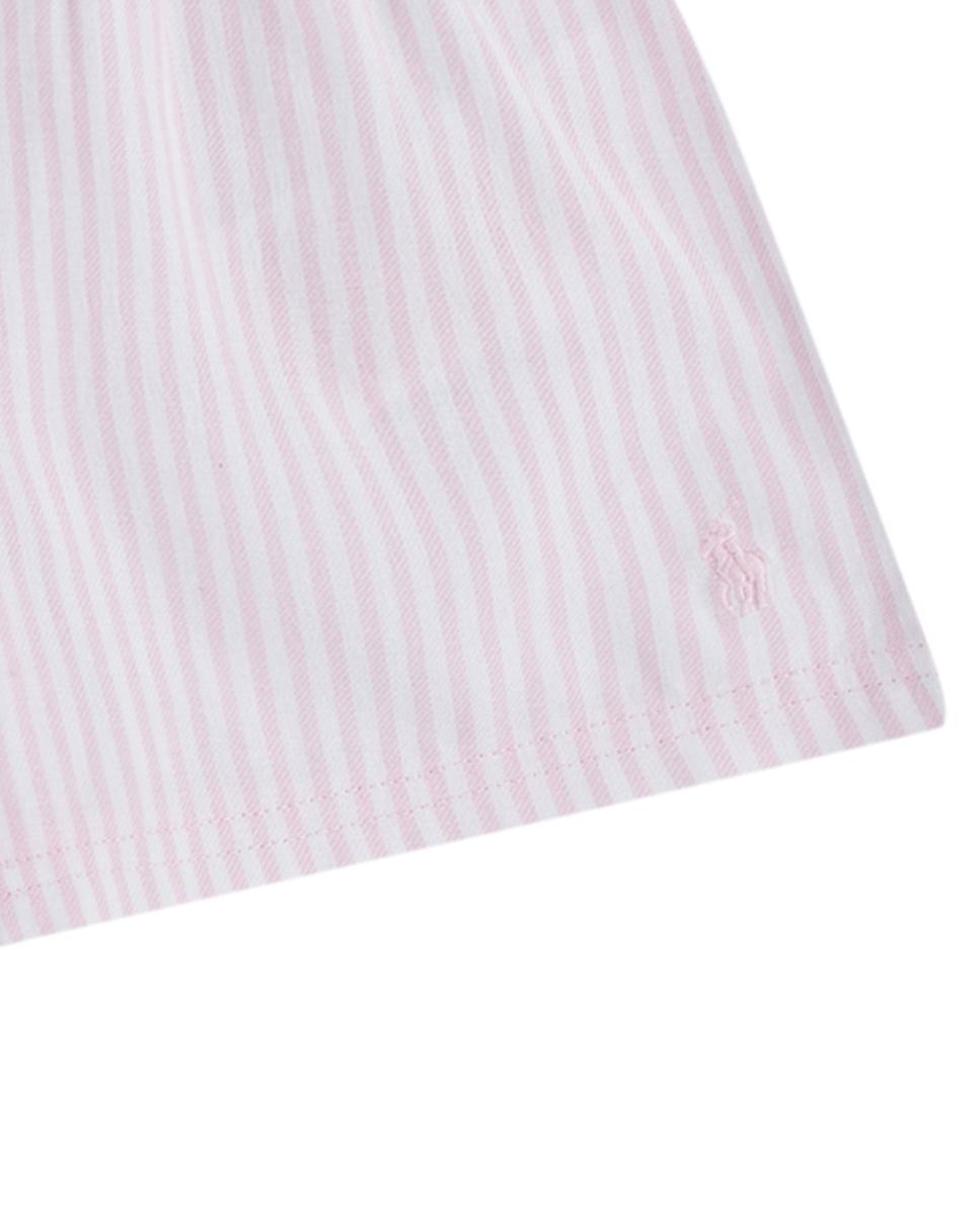 Imagen 6 de Conjunto de camiseta y pantalón corto para niña - Polo Ralph Lauren - Blanco Blanco