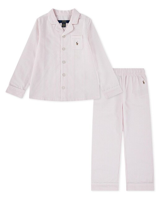 Imagen 0 de Pijama Oxford Polo Ralph Lauren para niña