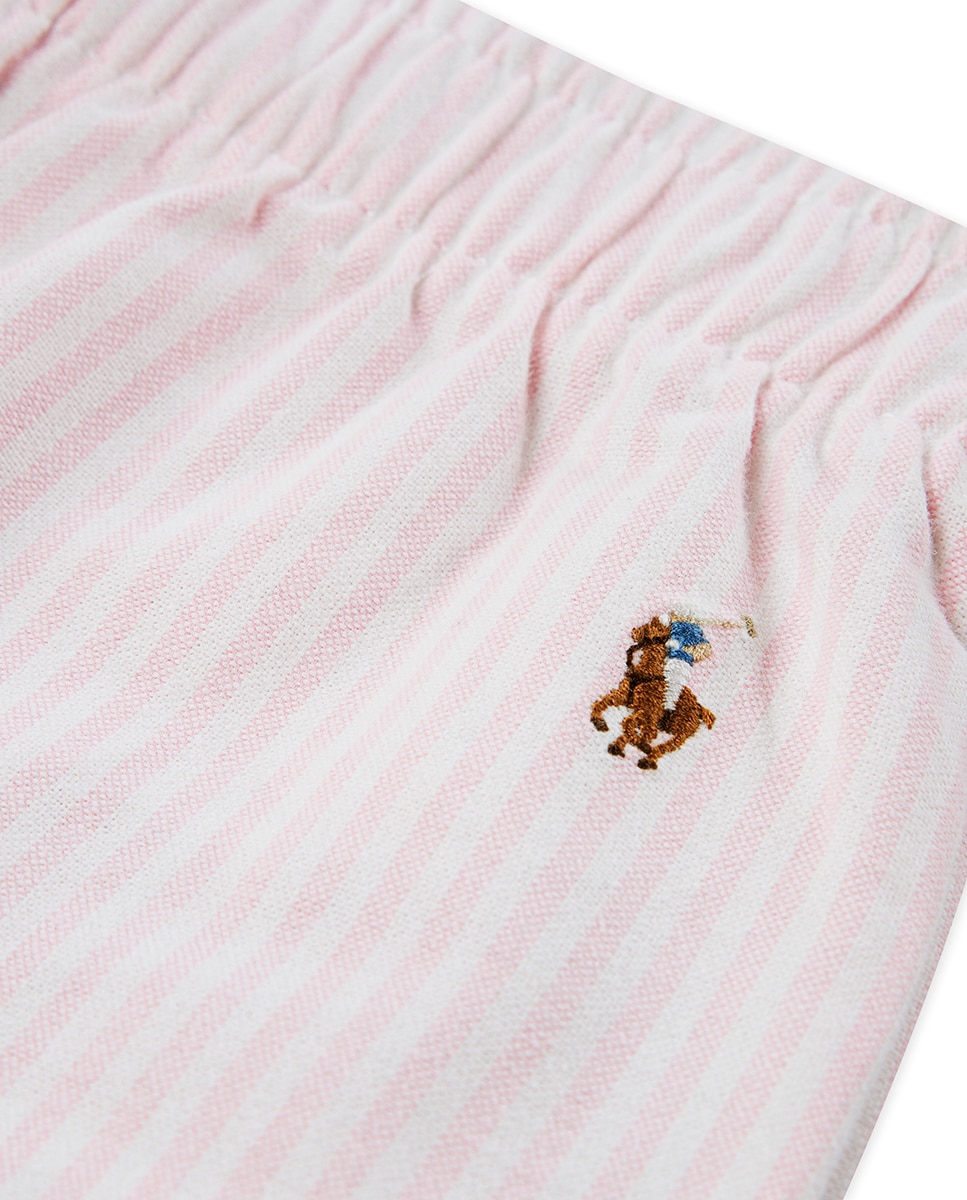 Pijama Oxford Polo Ralph Lauren Rosa-3