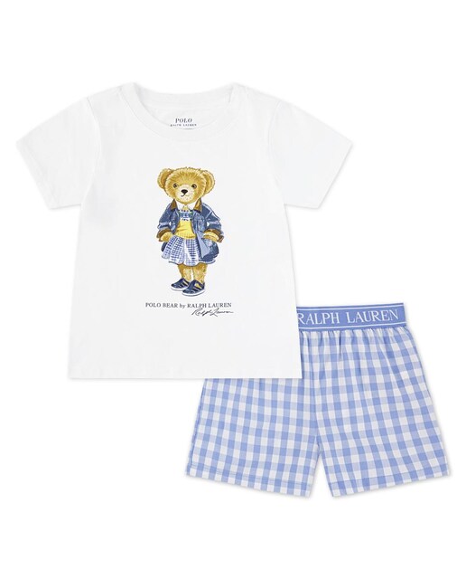 Imagem 0 de Pijama Curto com Urso Tecido