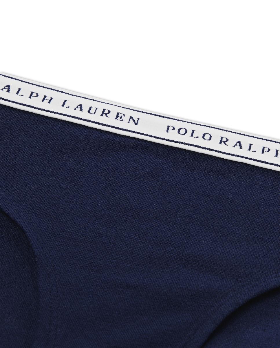 Pack de 2 Cuecas de Biquíni Polo Ralph Lauren Azul-3