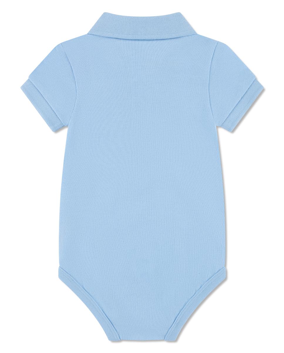 Body de piqué unisex - Lacoste - Azul Azul-2