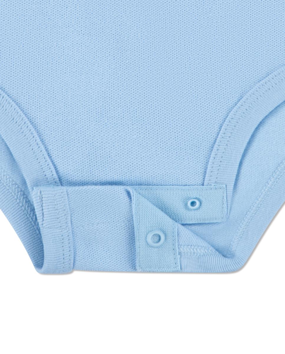 Body de piqué unisex - Lacoste - Azul Azul-4
