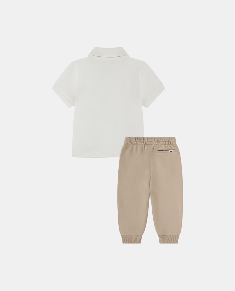 Conjunto de Polo Branco-2