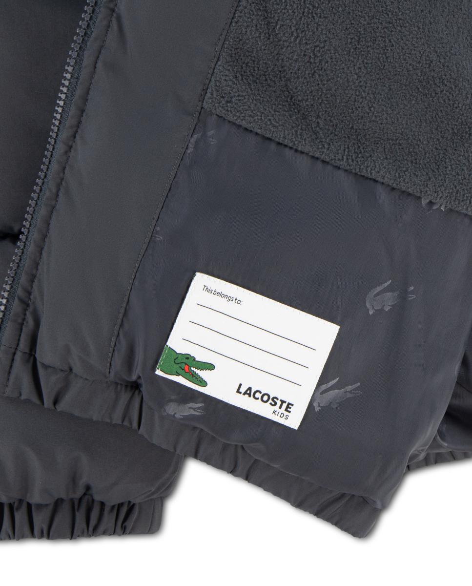 Casaco Acolchoado Core Lacoste Cinzento-3